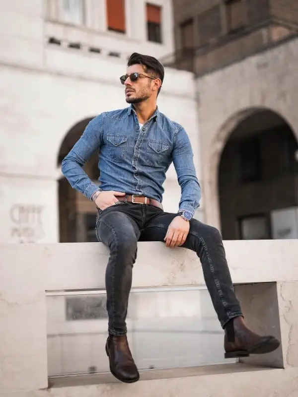 What colored shirts can be combined with navy blue pants  Quora