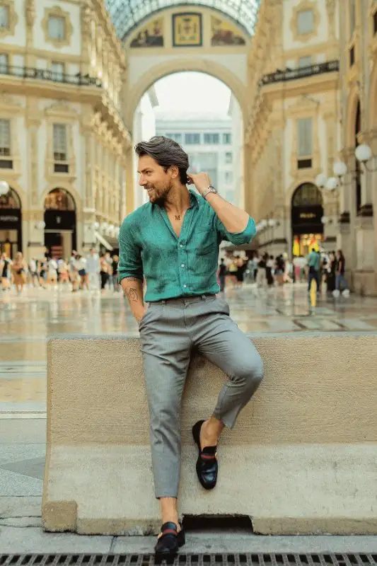 Best Green Shirt Combination Pants Ideas for Men  Beyoung Blog