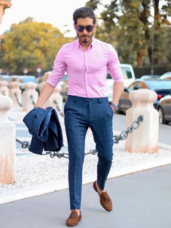 Top 86+ pink shirt and blue trousers super hot - in.duhocakina