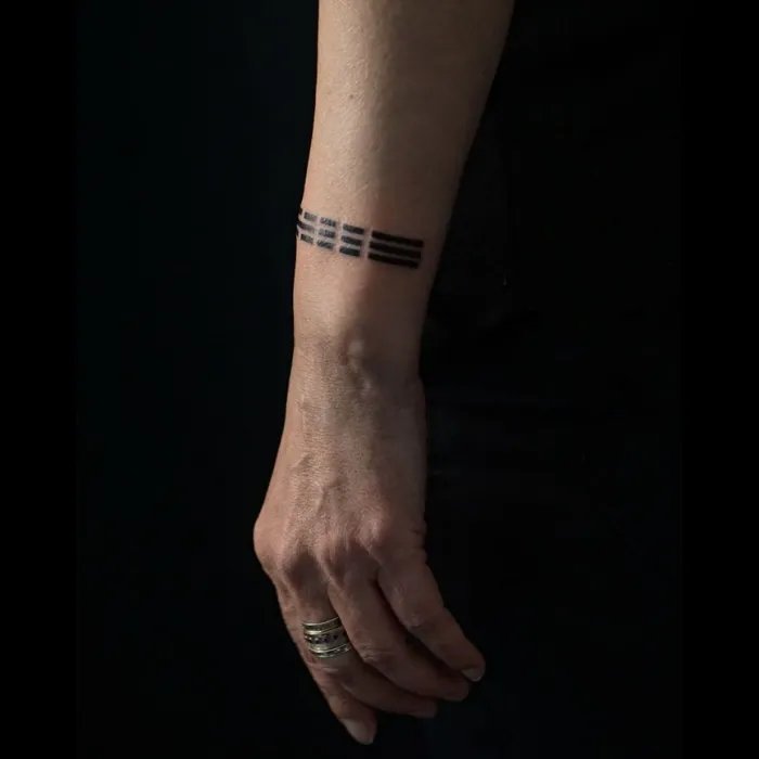 Cool small tattoo on hand