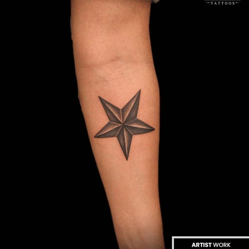 Nautical Star Tattoo