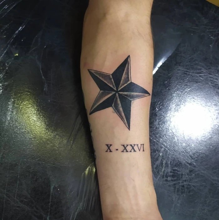 Nautical Star Tattoo