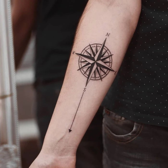 Awesome Meanings Behind the Nautical Star Tattoo  TattoosWin