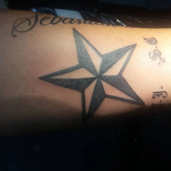 Nautical Star Tattoo