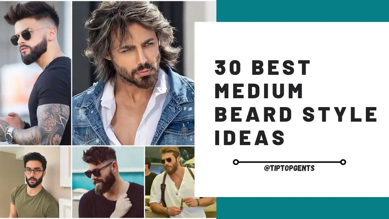 30 medium beard styles ideas for men