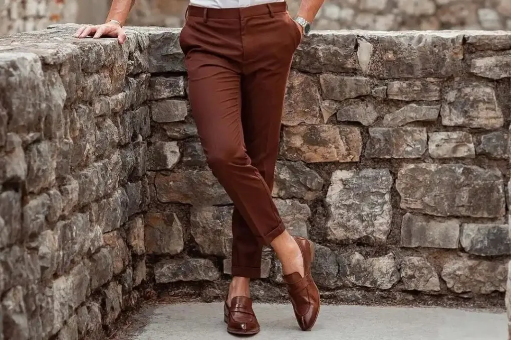 Coffee Brown Trousers 