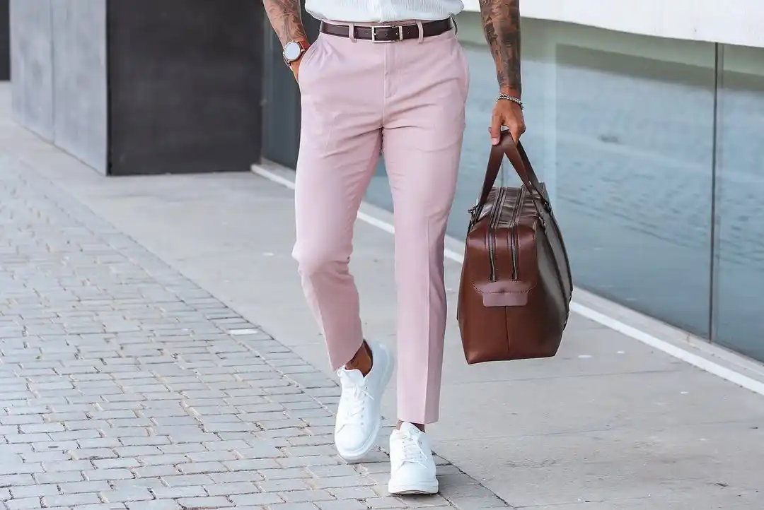 Ligh pink pants