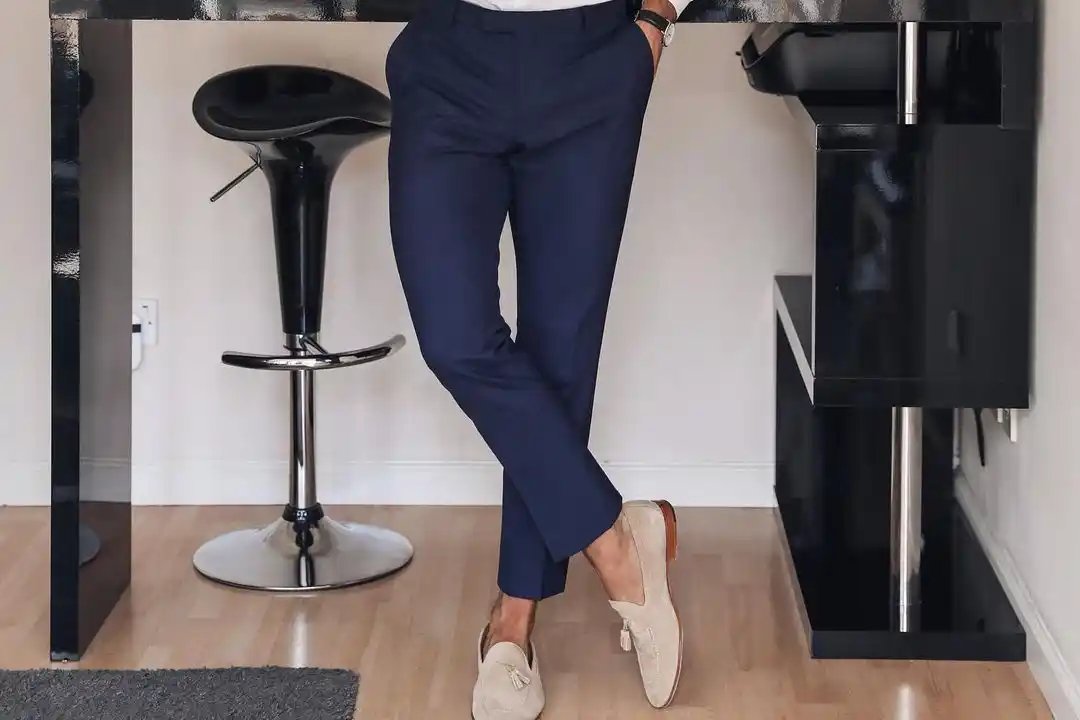 Navy-Blue Trousers