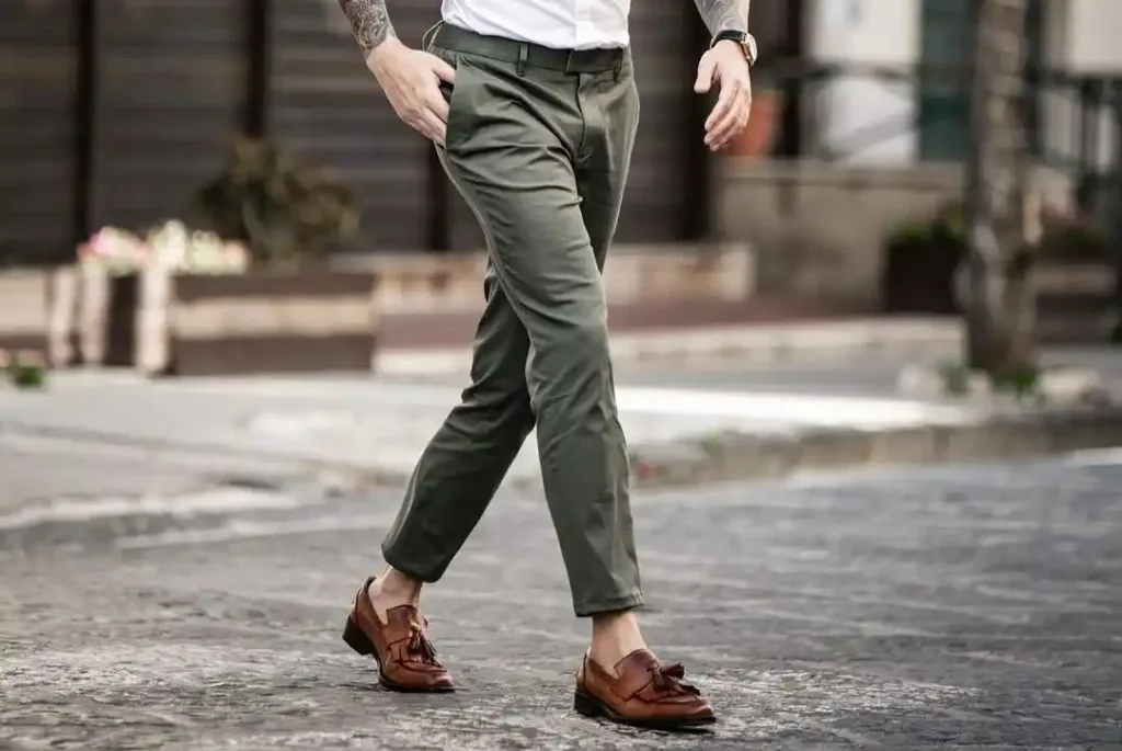 Olive Green Trousers