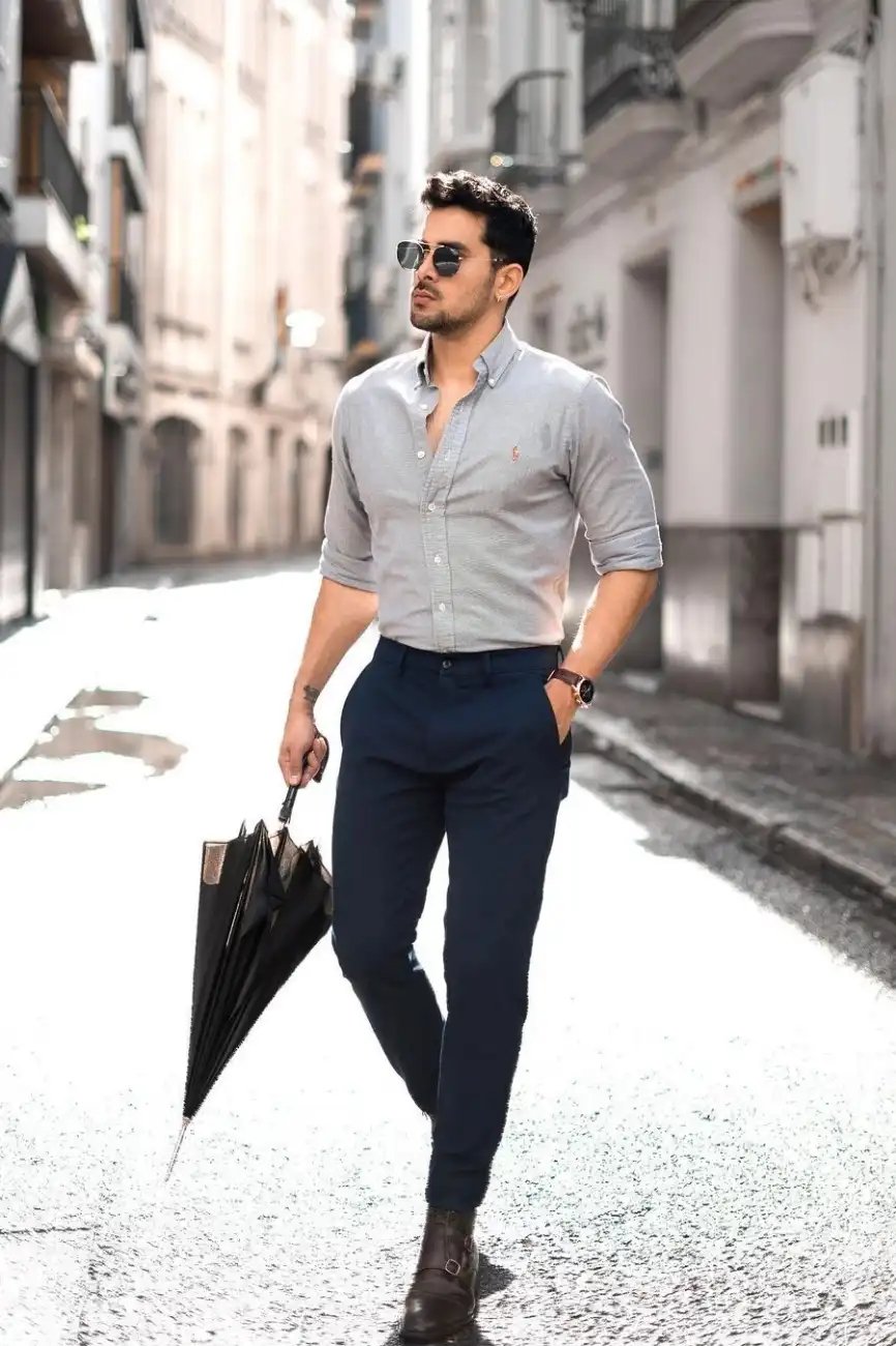 Grey Shirt Matching Pant Ideas  Grey Shirt Combination Pants  TiptopGents