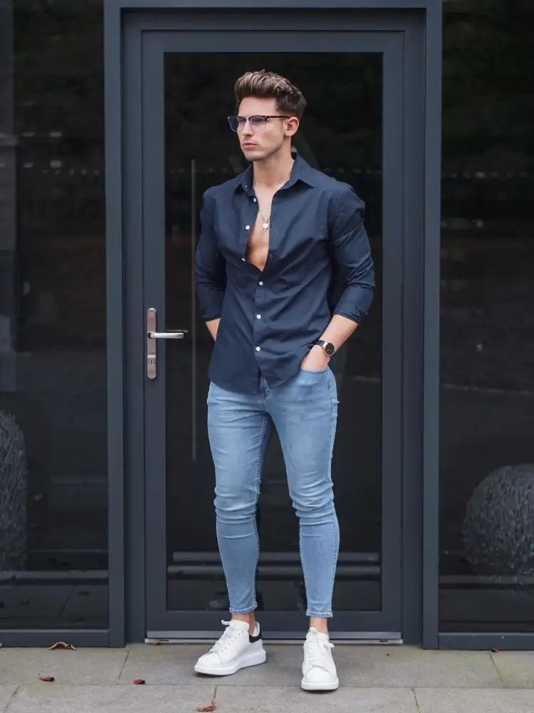 20 Blue Jeans Matching Shirt Ideas For Men In 2023 - Hiscraves