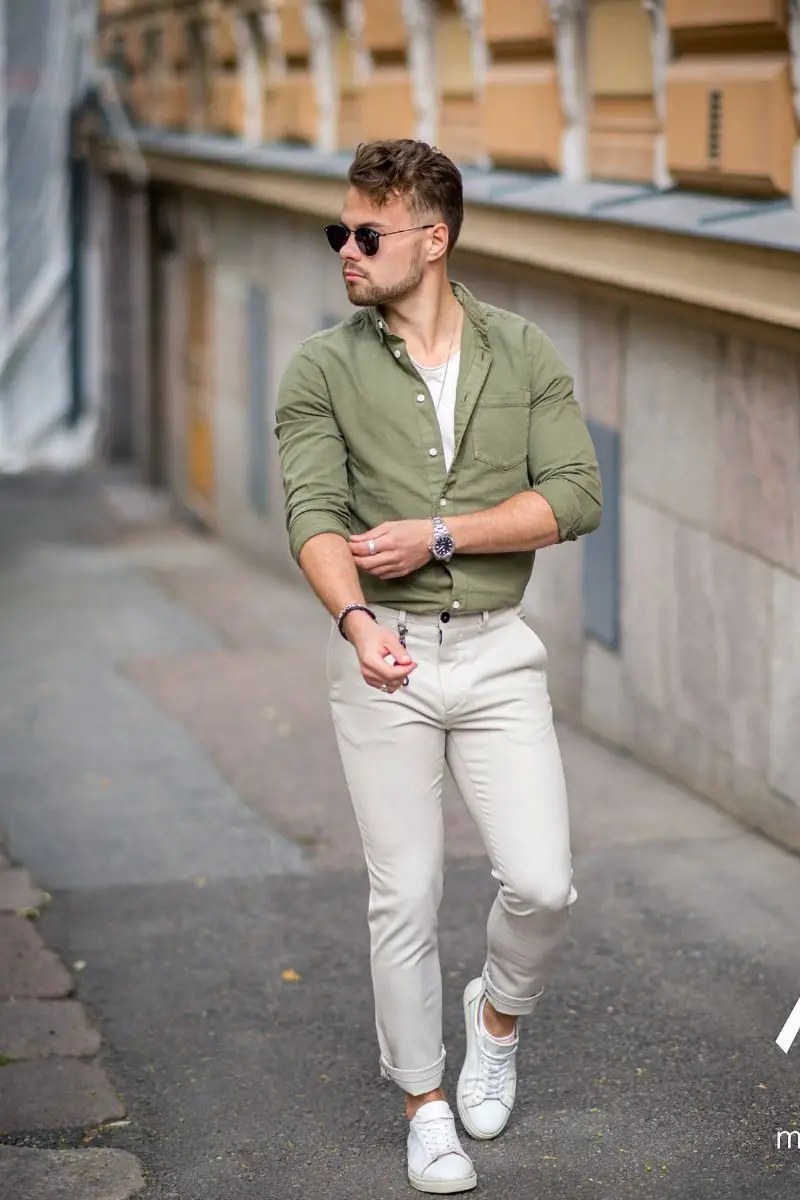 21 Olive green pants ideas  mens outfits men casual mens fashion casual