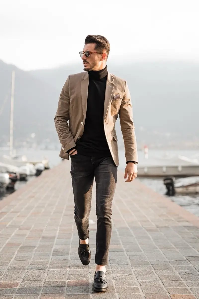 Navy Blazer with Beige Pants Outfits For Men (689+ ideas & outfits) |  Lookastic