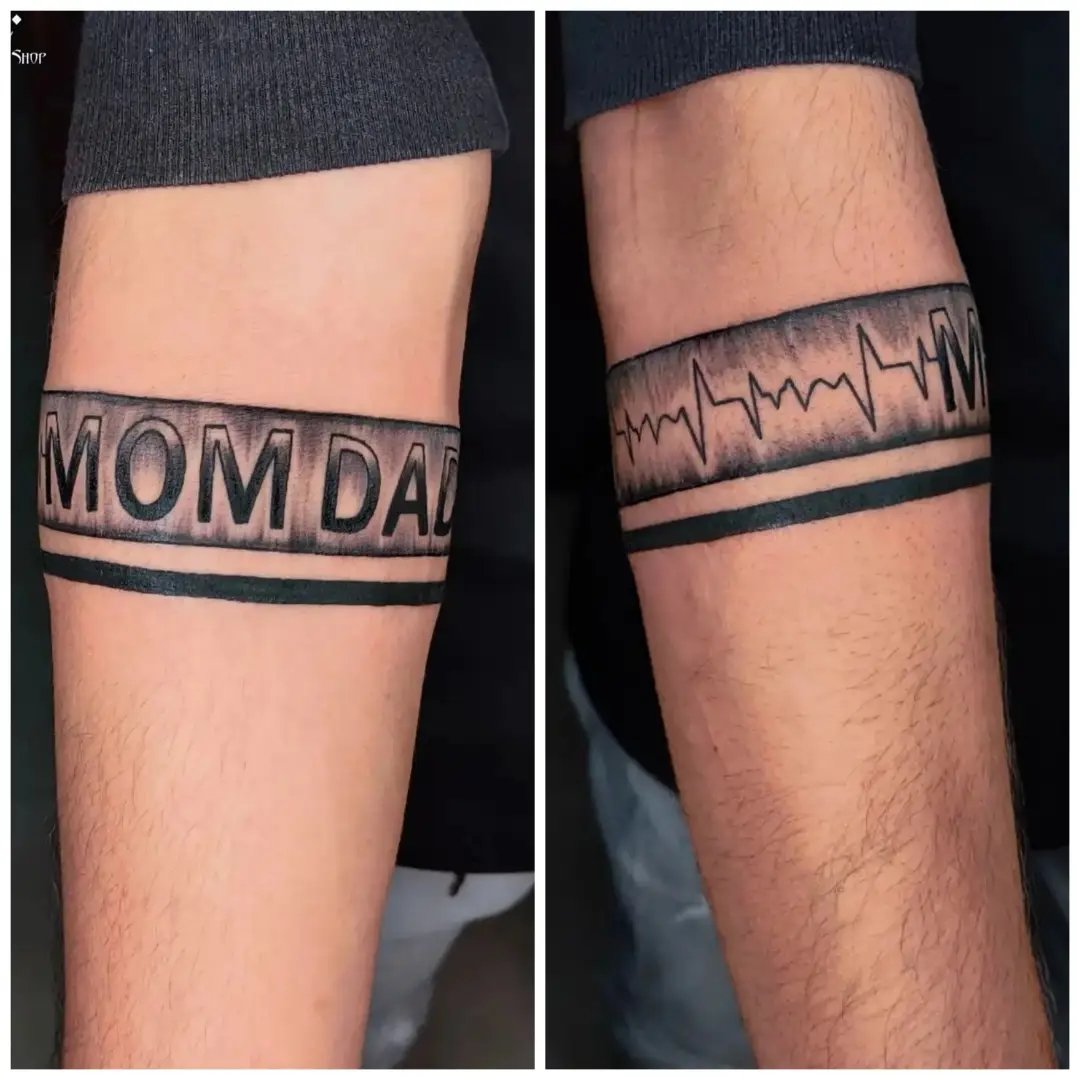 Armband Mom Dad Tattoo