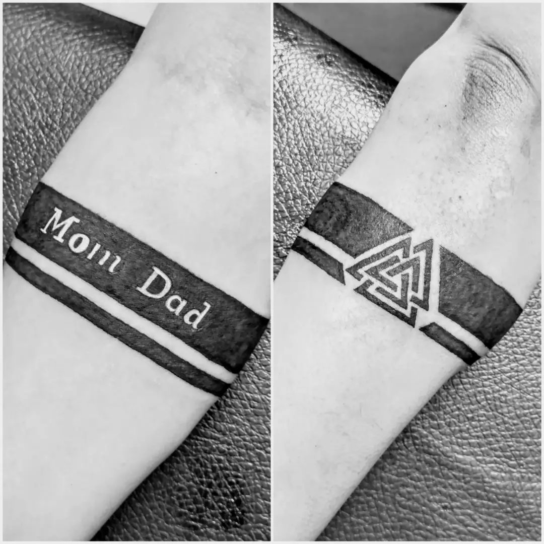 Armband Mom Dad Tattoo
