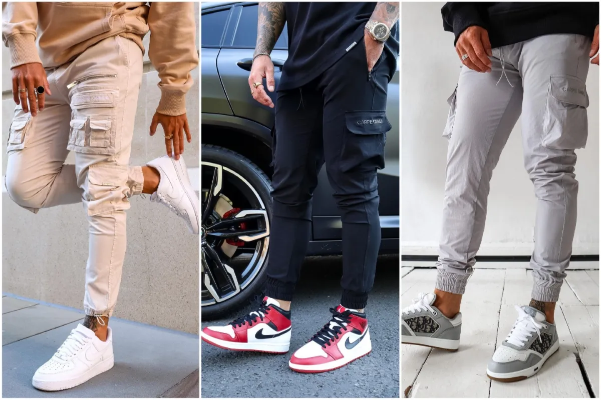 Jogger type cargo pants 