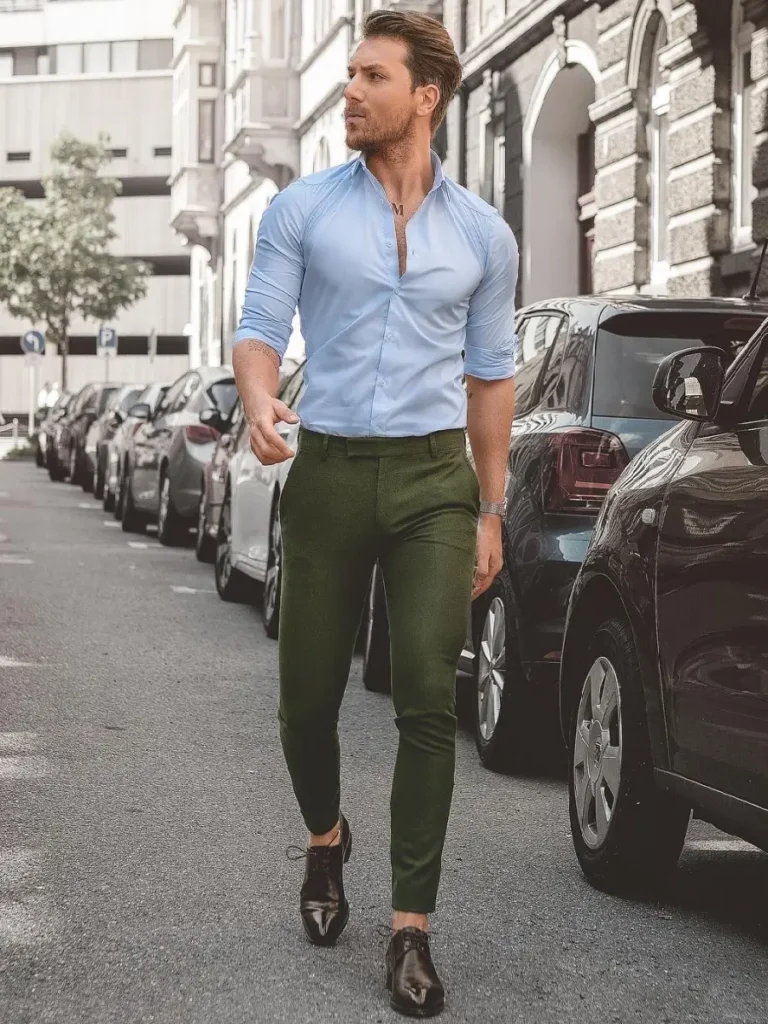 Green Pants Matching Shirt Ideas  Green Pant Combination Shirts   TiptopGents