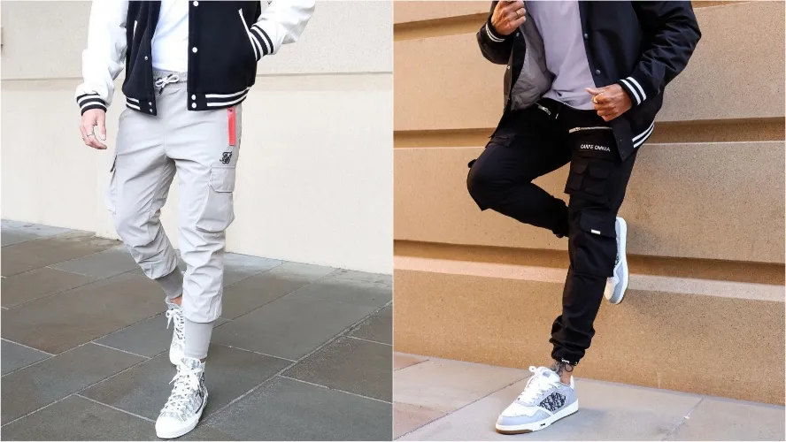 Varsity Jackets with Cargo/Joggers