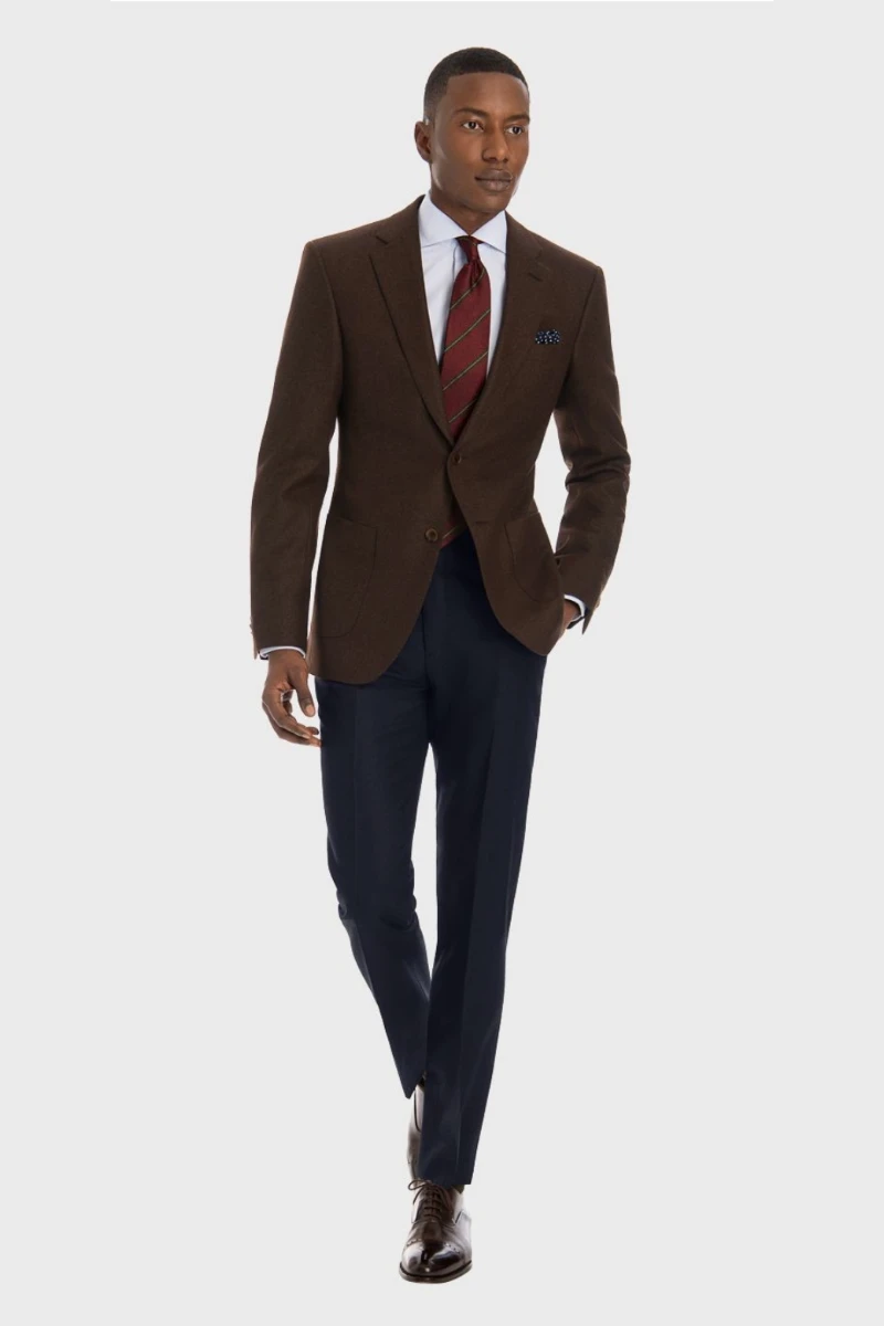 Brown Jackets and Navy Trousers | a little bit of rest