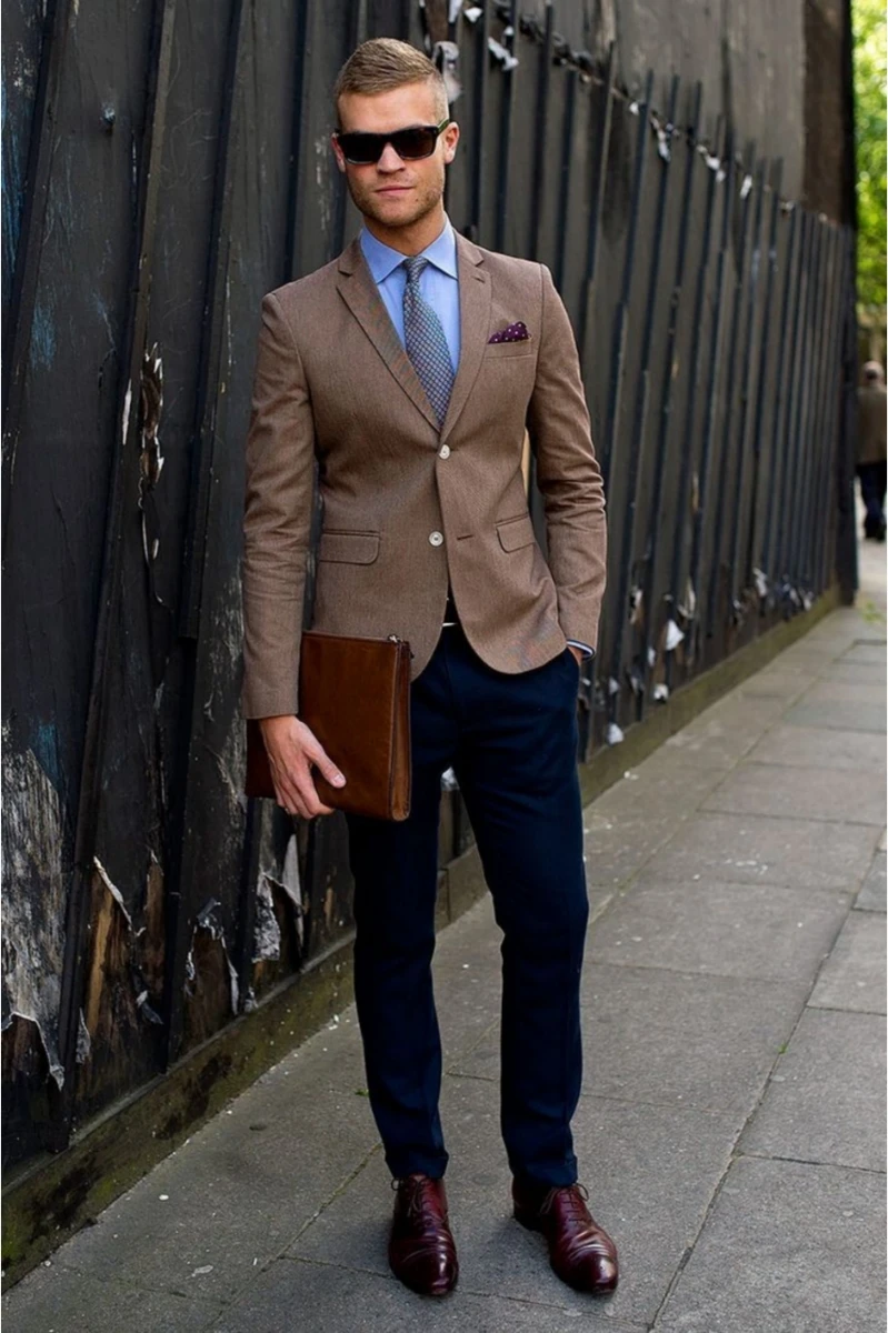 What Color Pants Go With A Brown Blazer Pics  Ready Sleek