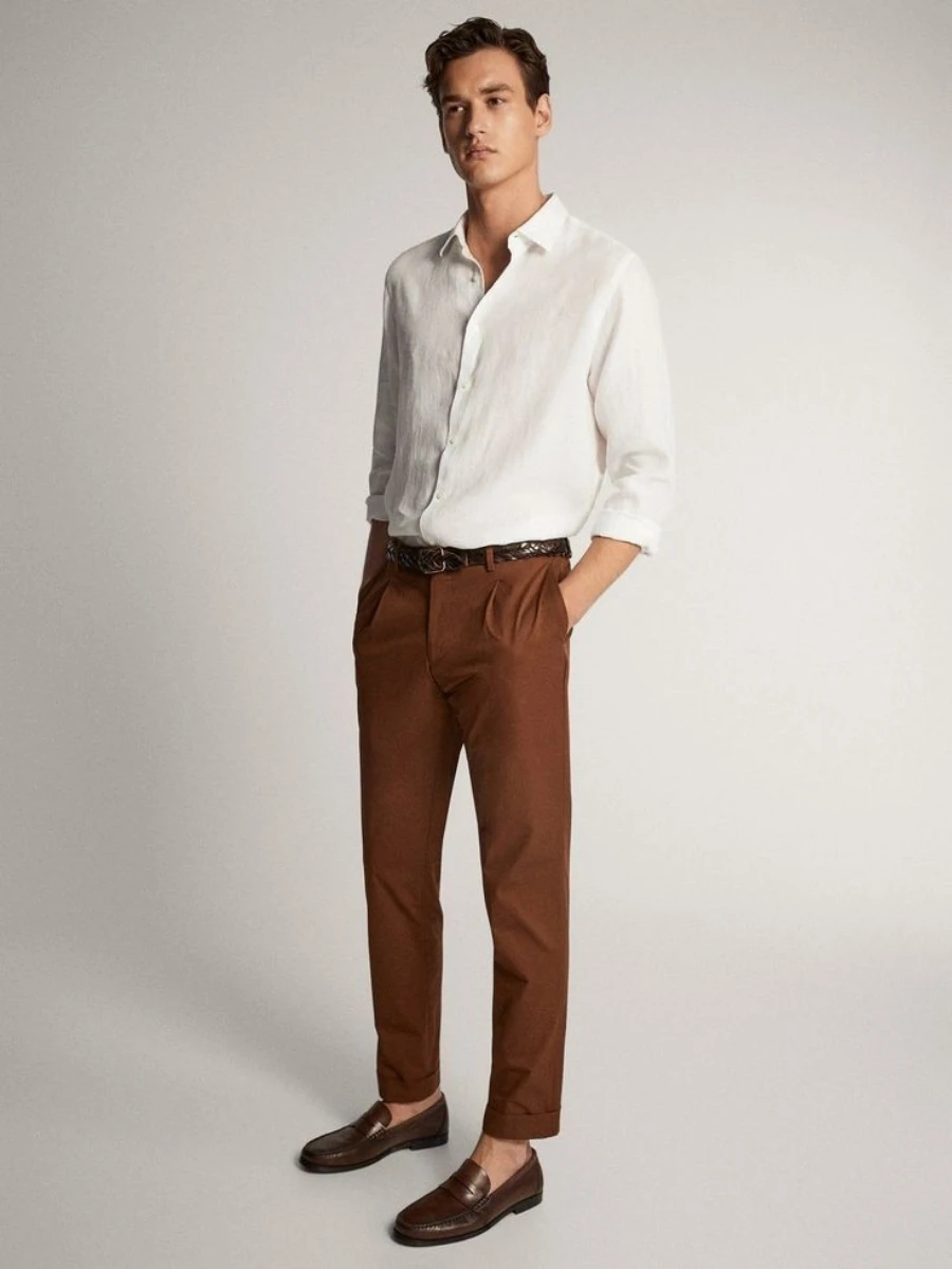 What Color Shirt Goes with Brown Pants? | Brown Pant Matching Shirt ...