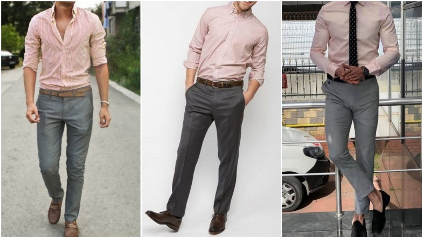 What Color Pants go With Peach shirt? | Peach Shirt Matching Pant ...