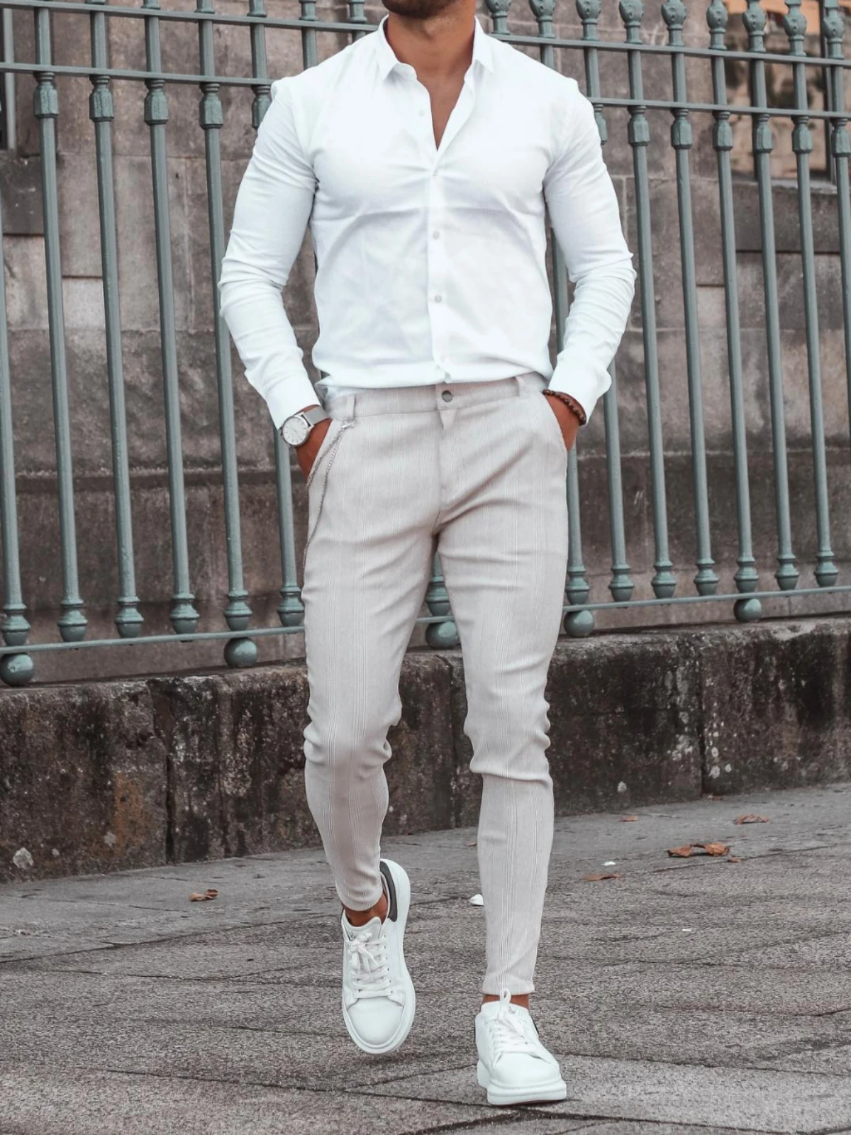 What Color Shirt Goes With Light Grey Pants| Light Gray Pants Matching ...