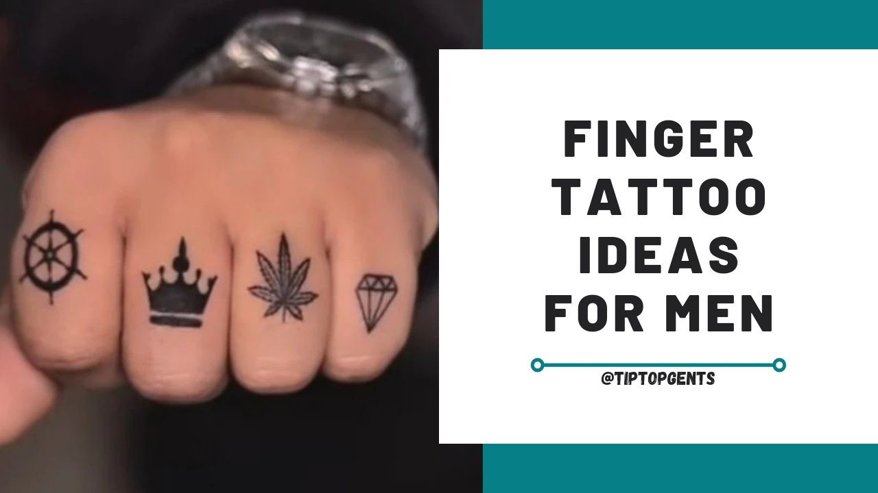 Finger tattoo ideas for men 