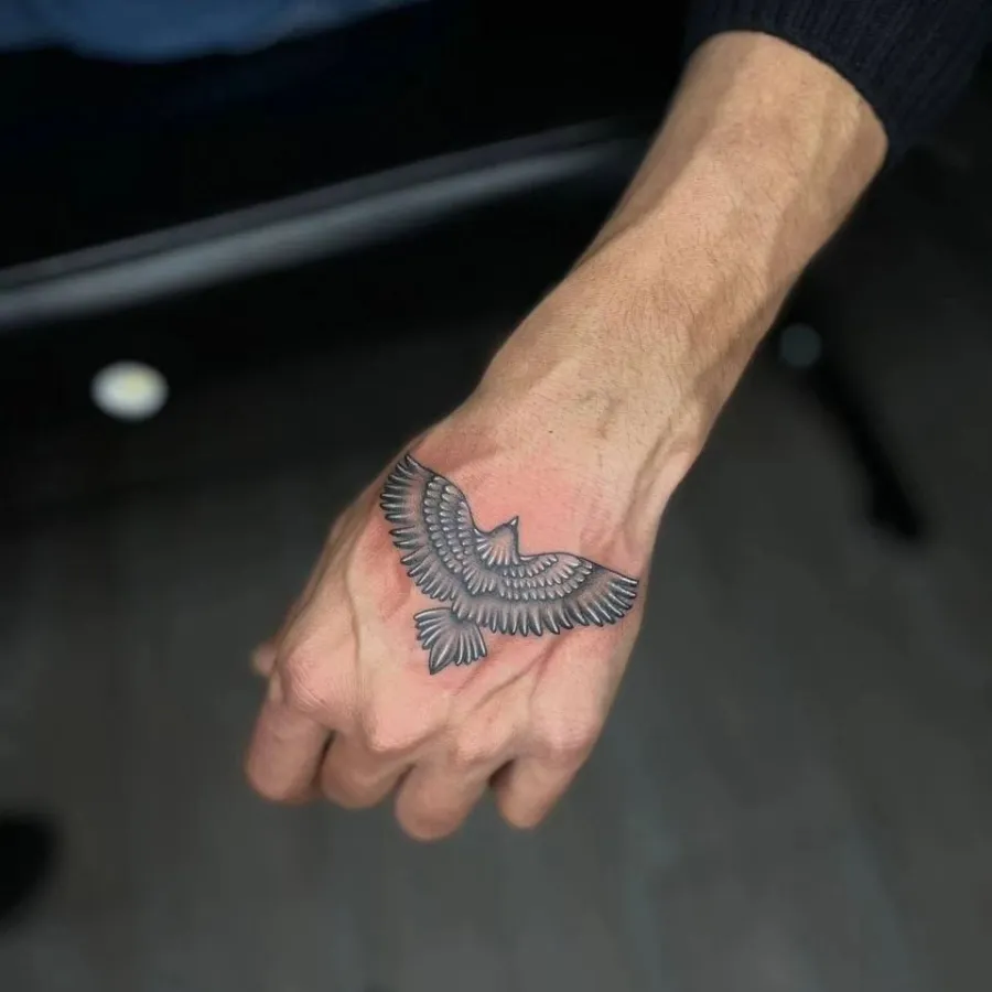 Back of the hand tattoo ideas for men