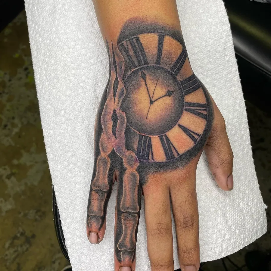 30+ Unique Upper Palm or Back of the Hand Tattoo Ideas for Men ...