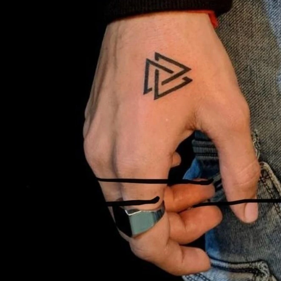 Back of the hand tattoo ideas for men