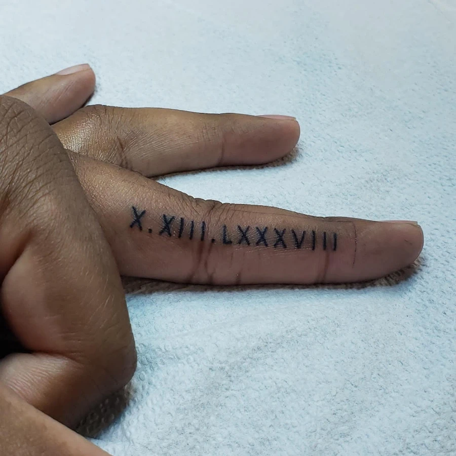 Finger tattoo ideas for men