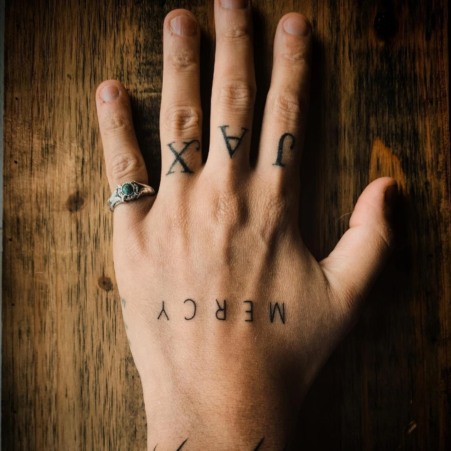 Finger tattoo ideas for men