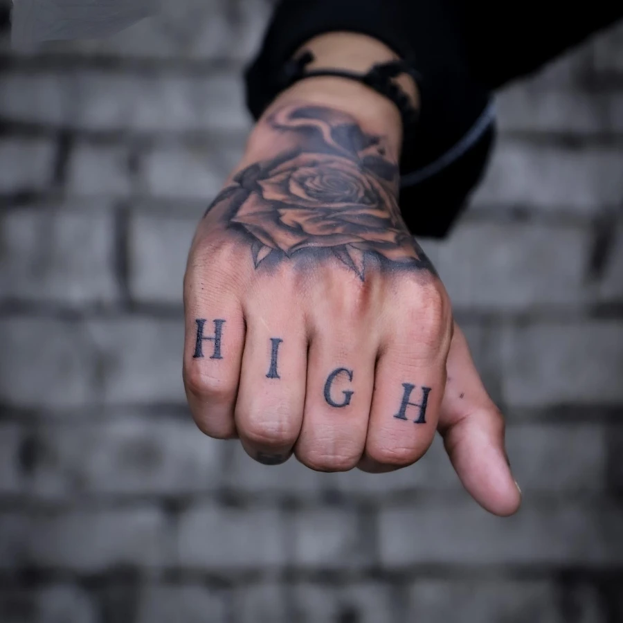 Finger tattoo ideas for men