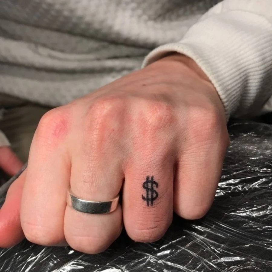 Finger tattoo ideas for men