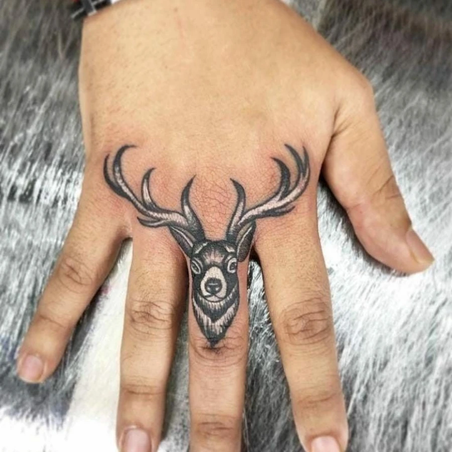 Finger Tattoo Designs for Men