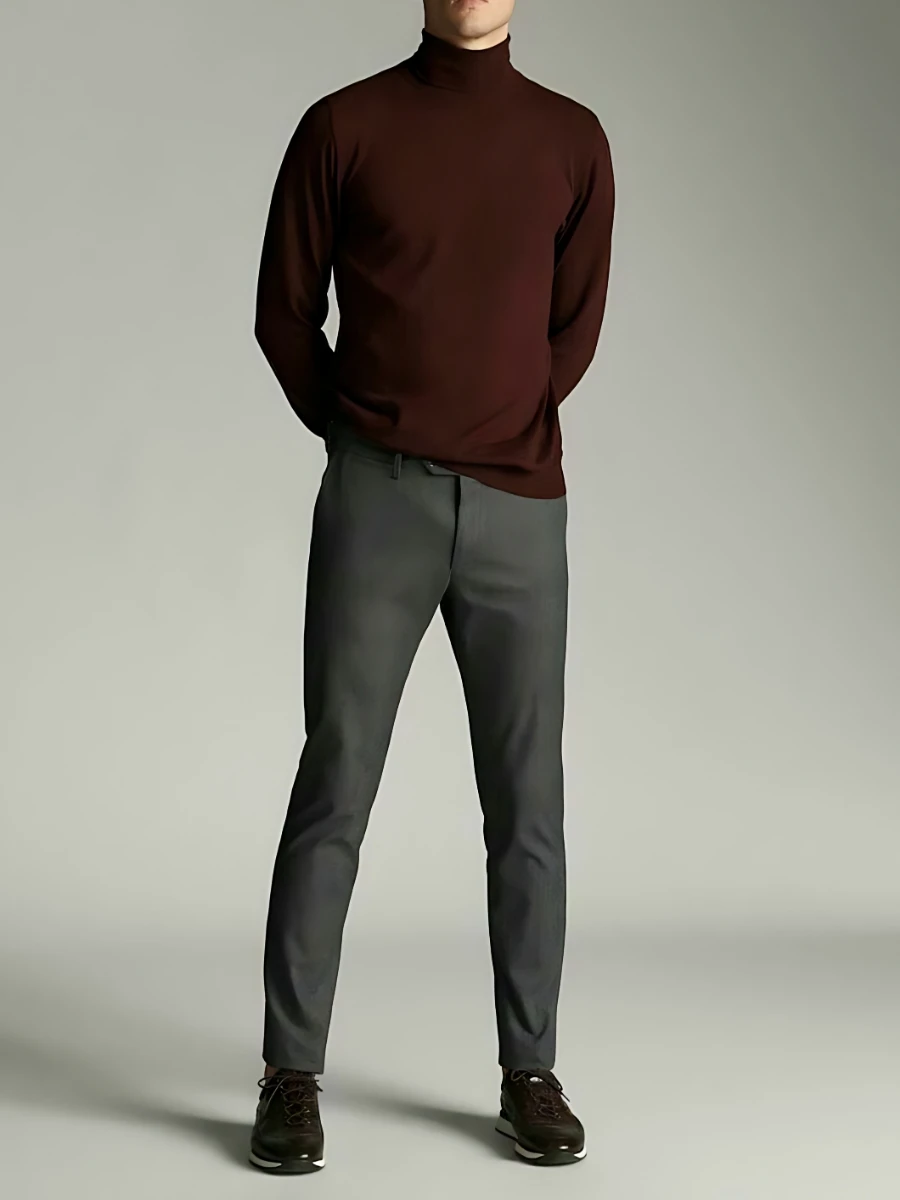 Turtleneck with Trousers