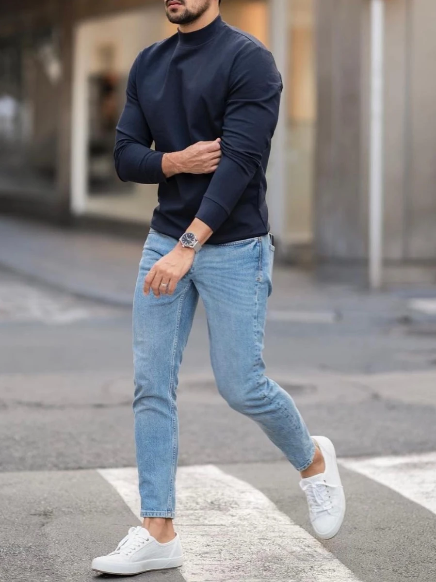 Turtleneck with Jeans