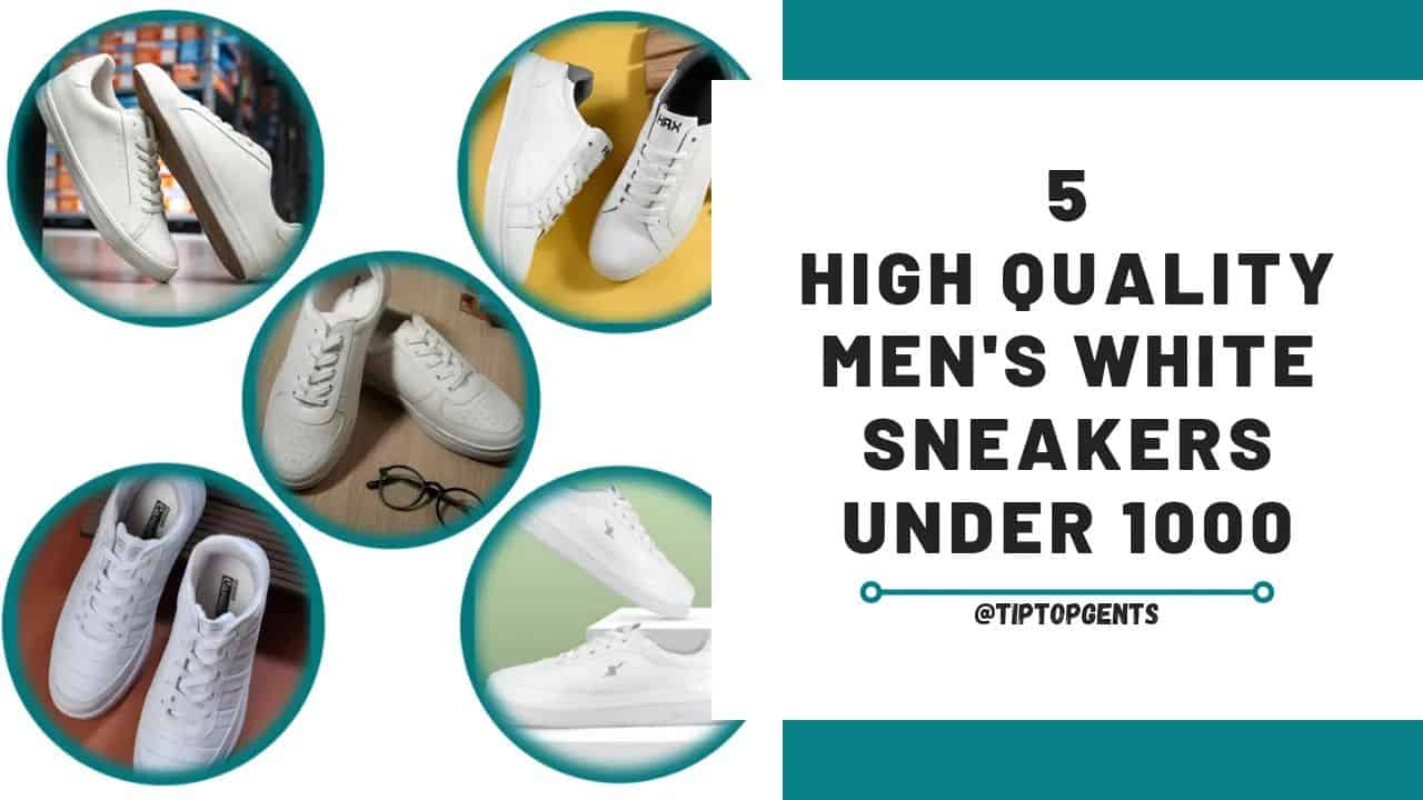 Best white sneakers under 1000